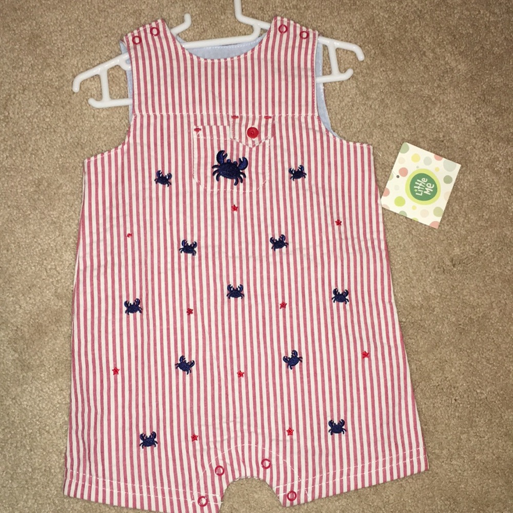 Baby woven sunsuit 9M